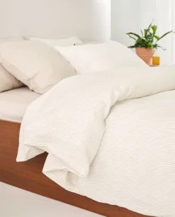 Discount Bassols Funda Nórdica Flax Beige [Prenda Suelta]