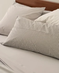 Store Bassols Fundas de Almohada Aran Gris