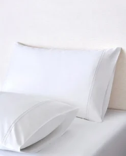 New Bassols Fundas de Almohada Chamonix Blanco