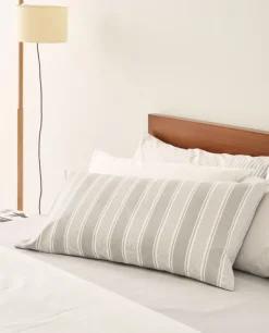Online Bassols Fundas de Almohada Leco Gris