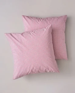 Discount Bassols Fundas de Cojines Aran Rosa (Pack 2 unidades)