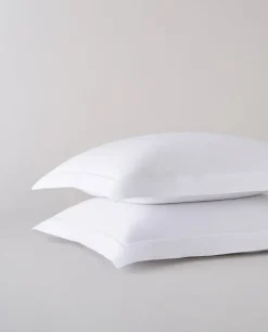 Best Bassols Fundas de Cojines Regis Blanco (Pack 2 unidades)