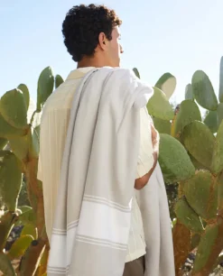 Hot Bassols Pareo de Playa Nice Beige