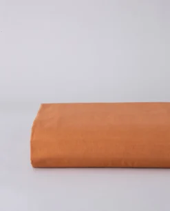 Cheap Bassols Sábana Bajera de Algodón Lavado Florencia Naranja