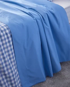 Cheap Bassols Sábana Encimera Cotton Azul