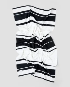 Sale Bassols Toalla de Playa de Velour Aina Negro